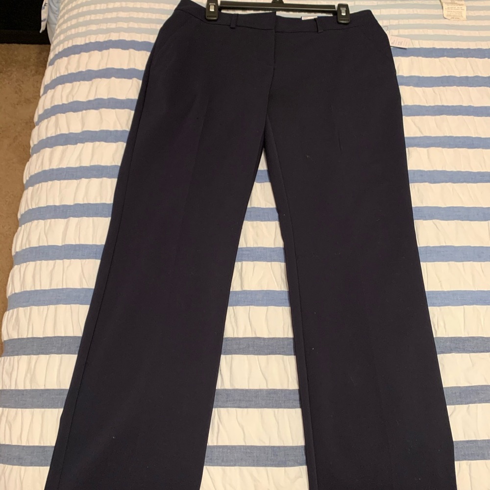 Apt. 9 Navy Dress Pants Women’s Size 10 NWT